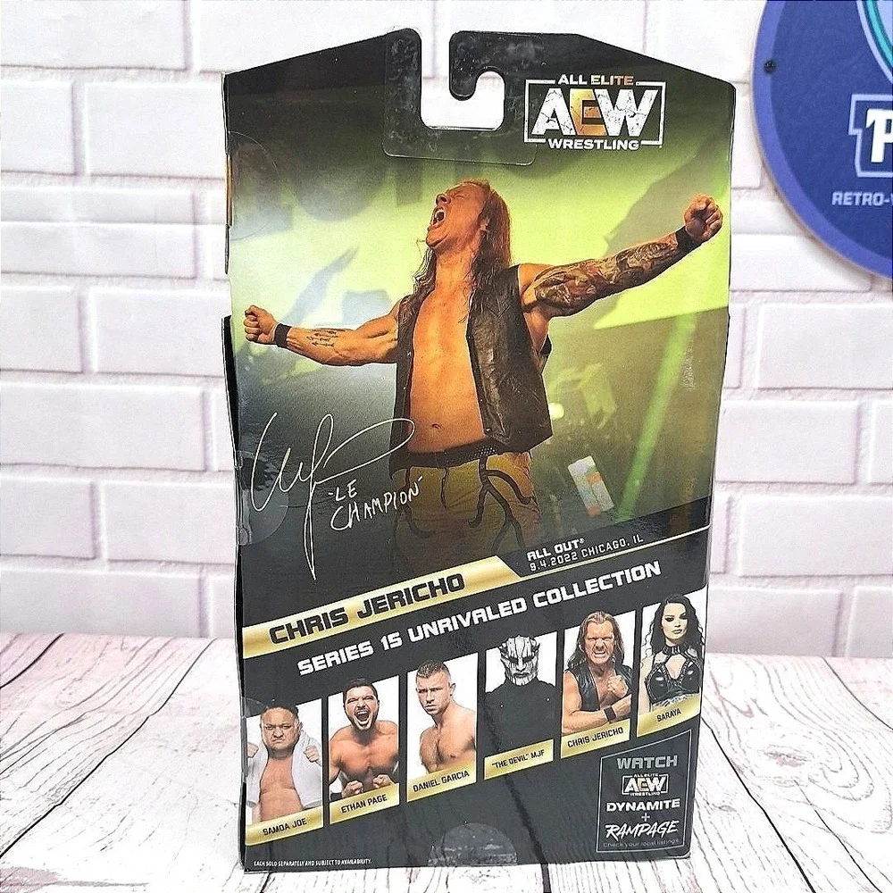 AEW Unrivaled Collection Series 15 Chris Jericho Action Figure 147 Jazwares